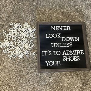 Letter Board sign